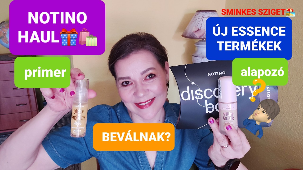 NOTINO HAUL🛍️ + ÚJ ESSENCE TERMÉKEK BEMUTATÁSA ÉS TESZTELÉSE #notino #essence