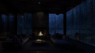Thunderstorm Sounds for Sleeping and Relaxing ALL Night in a Hidden Cabin