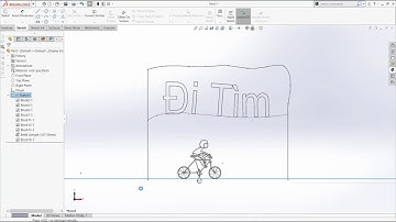 Solidworks 2018 // Ứng dụng của Block sketch //