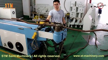 STM CNC mandrel tube bending machine for wheelbarrow frames