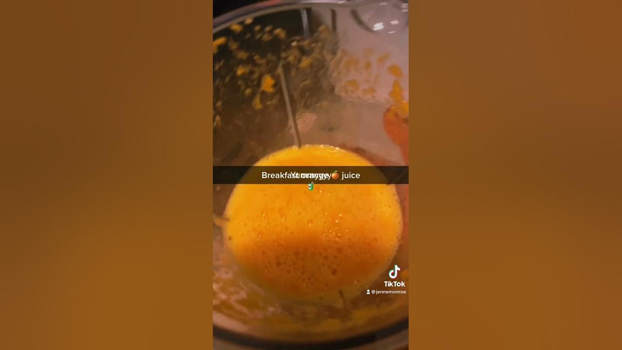 How to make orange juice YouTube