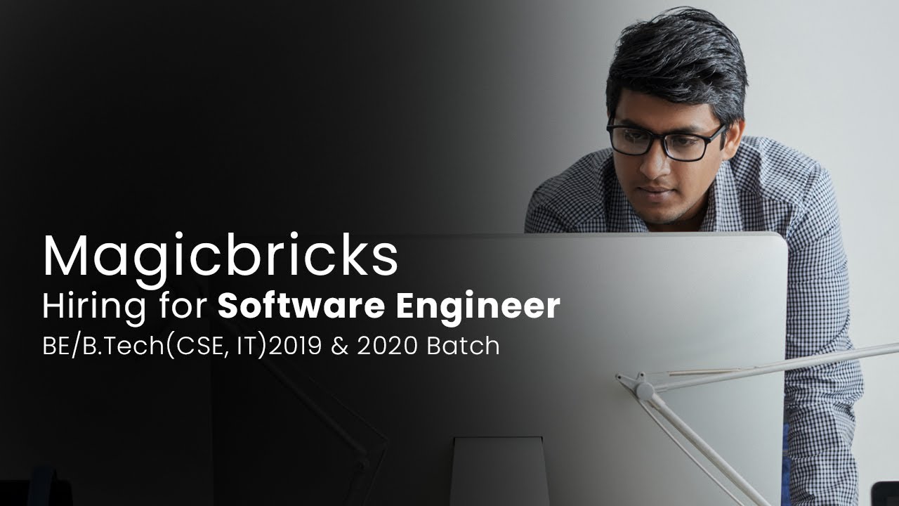 Magicbricks Hiring 2020 | BE/B.Tech(CSE, IT) 2019 & 2020 passouts are eligible