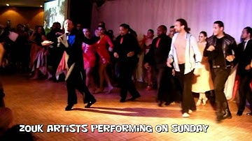Salsa & ZOUK Beach Festival 2012 artists performing on Sunday