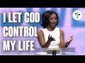 I let god control my life  keisha russell