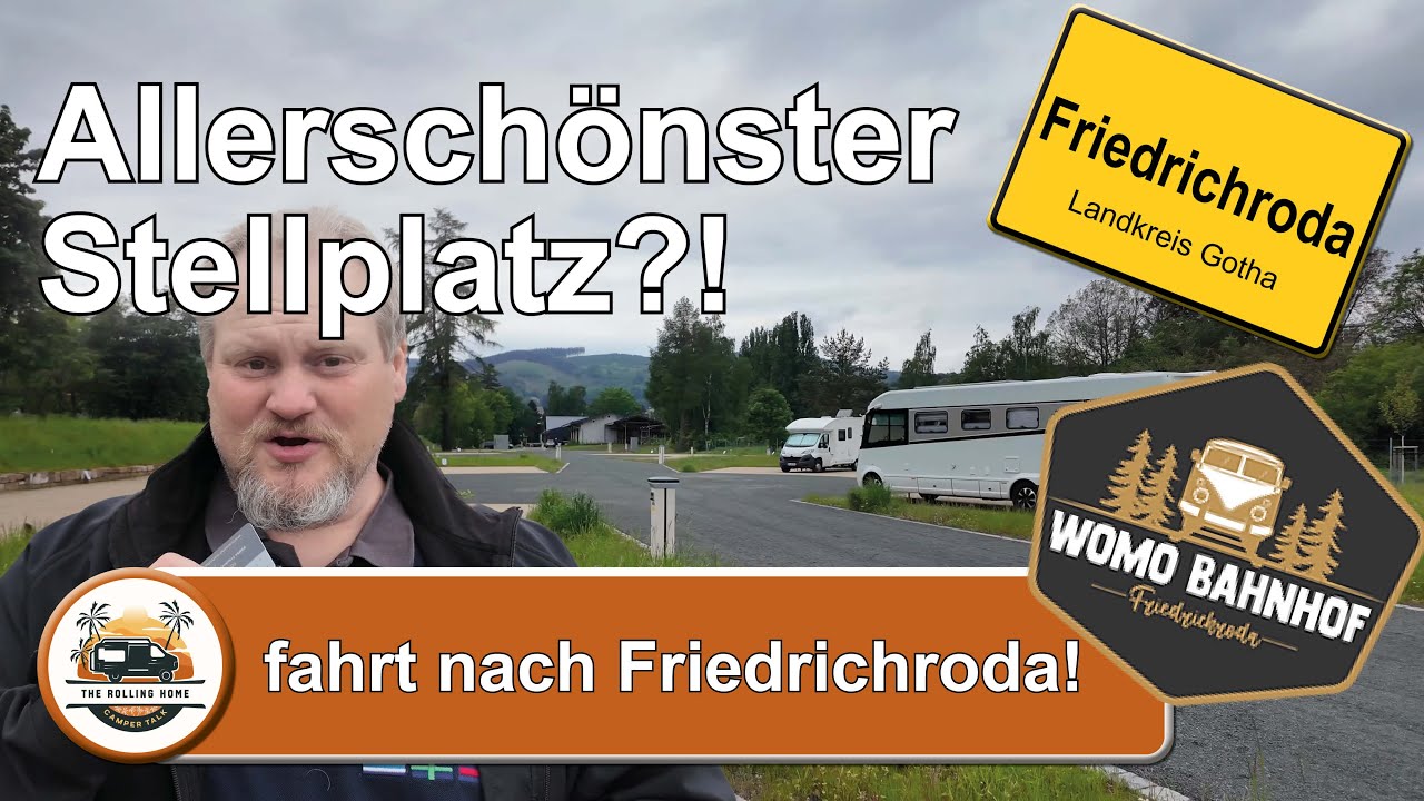 Schönster Stellplatz in Deutschland - Friedrichroda im Thüringer Wald