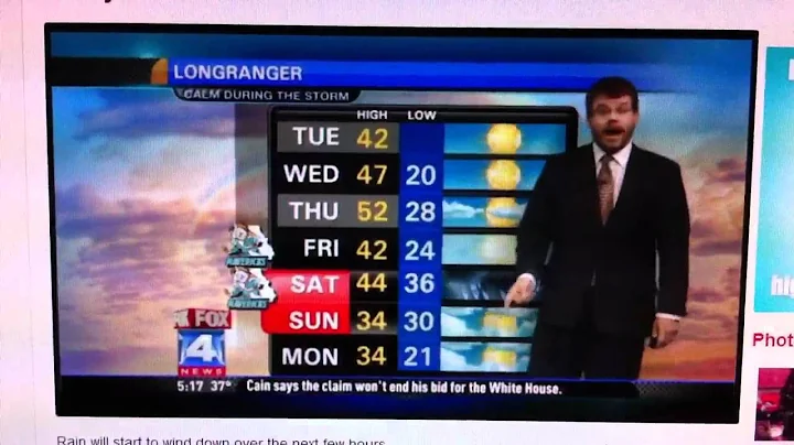 Don Harman On the Day He Died - Last Forecast -  W...