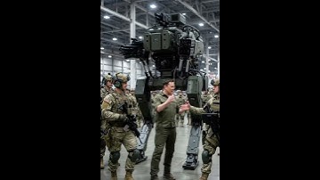 Elon Musk Unveils War Optimus – Armed 4 Legged Robot for the U.S.Military #elonmusk #usmilitary #ai