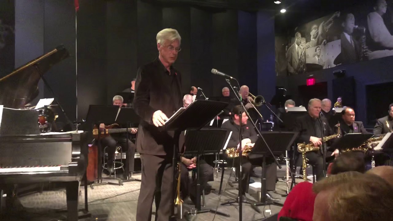 The Turner Center Jazz Orchestra, plays Bob Taylor’s tune “Jazz On Tap