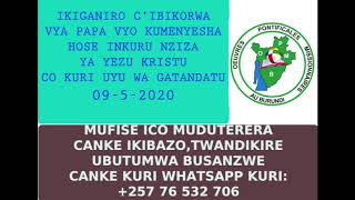 Ikiganiro c'Ibikorwa vya Papa vyo kumenyesha Inkuru Nziza ya Yezu Kristu hose