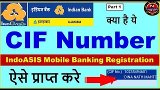 IndoAsis CIF Number कैसे पता करें | Allahabad Bank CIF Number Kaise Pata Kare | Indian Bank Find CIF