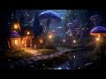 Magical mushroom house in the enchanted forest  ambience music asmr