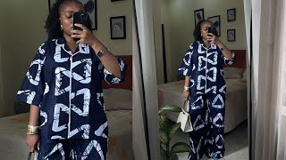 How to Style Adire Two-Piece Co-Ord | Effortless African Fashion Inspiration
