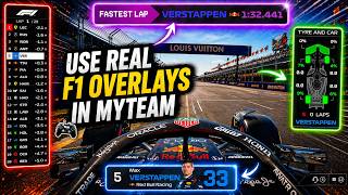 How to Use F1 Graphics in MyTeam | Update 5.3 Available - SimHub - Stop And Go Plugin