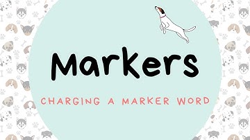 Charging a marker word