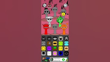 APT in sprunki #rosé #brunomars #shorts #sprunki #cute