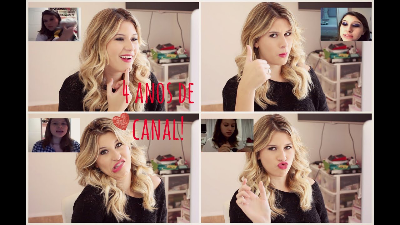 4 anos de canal - Reação aos meus primeiros vídeos