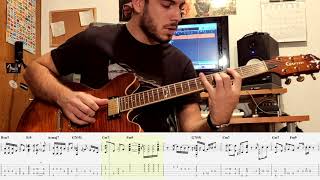 Spanish Joint - D&#39;Angelo (fingerstyle arrangement with TAB)