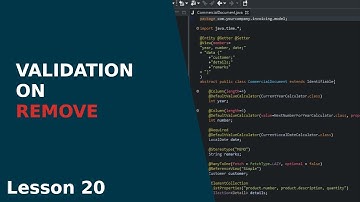 [EN] OpenXava: Validation on remove