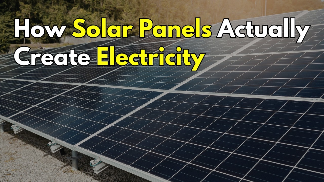 How Do Solar Panels Turn Sunlight Into Electricity?