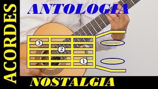 NOSTALGIA - DUO ANTOLOGIA - Tutorial completo, acordes para guitarra chords