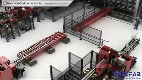 Automated Storage Retrieval System AS/RS For Long bars