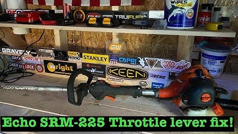 How to replace Echo trimmer trigger throttle