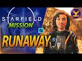 STARFIELD - Runaway - Misc Mission Guide Walkthrough Gameplay - Very Hard