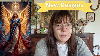 Flosstube | Designing Until I Can’t Sleep ✨ New Cross Stitch Patterns & Stitching Update