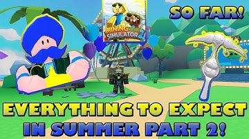 EVERYTHING TO EXPECT IN SUMMER PART 2 (So Far) - Roblox Mining Simulator 2
