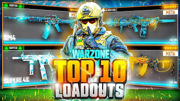 TOP 10 *BROKEN* META Loadouts in Warzone