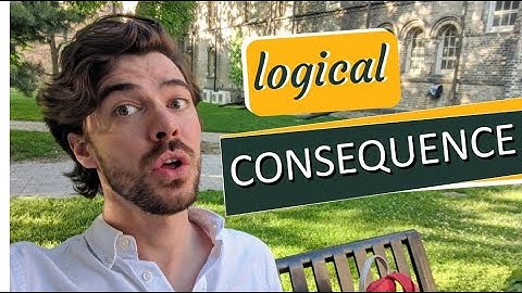 Logical and tautological CONSEQUENCE ⟨05,03⟩