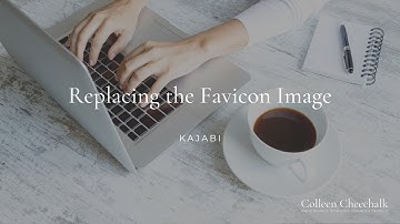 Replacing the Favicon Image in Kajabi