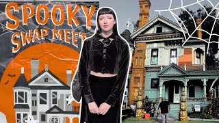 Spooky Swap Meet 2024 | Halfway to Halloween Event | My First Video!