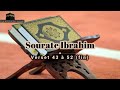 Sourate Ibrahim Verset 43 à 52 Fin