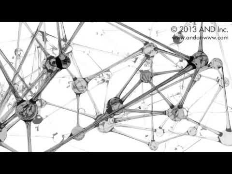 Neuron-like animation loop by AND Inc.