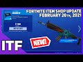 Fortnite Item Shop *NEW* CRACKED UP WRAP! [February 26th, 2021] (Fortnite Battle Royale)