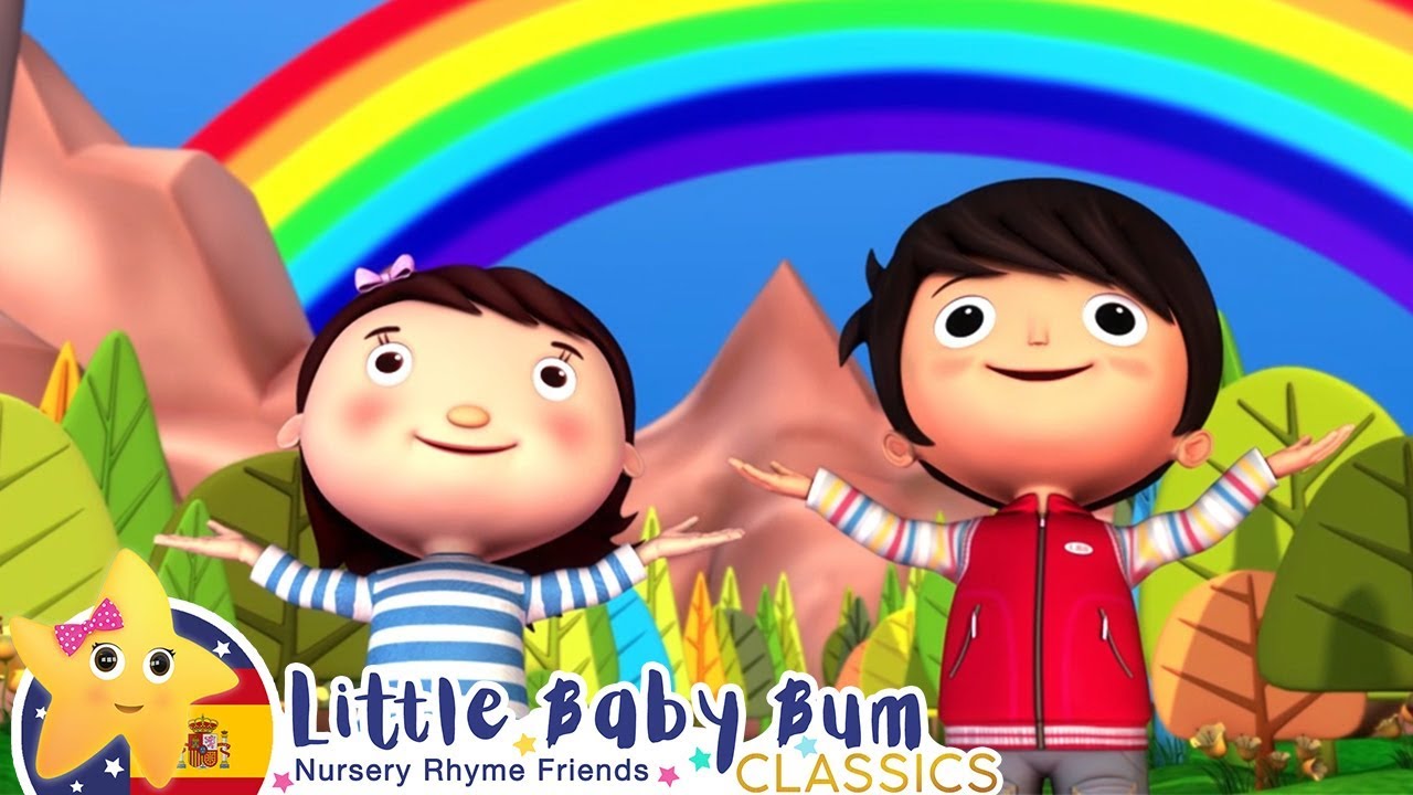 ⁣Canciones Infantiles | Canción de Arco iris | Dibujos Animados | Little Baby Bum en Español