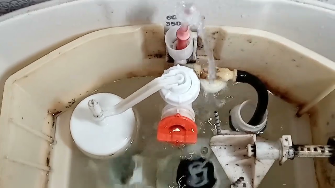 洋式トイレ　タンクのトラブル　TOTO SH91BA ダイヤフラム交換 TH405S