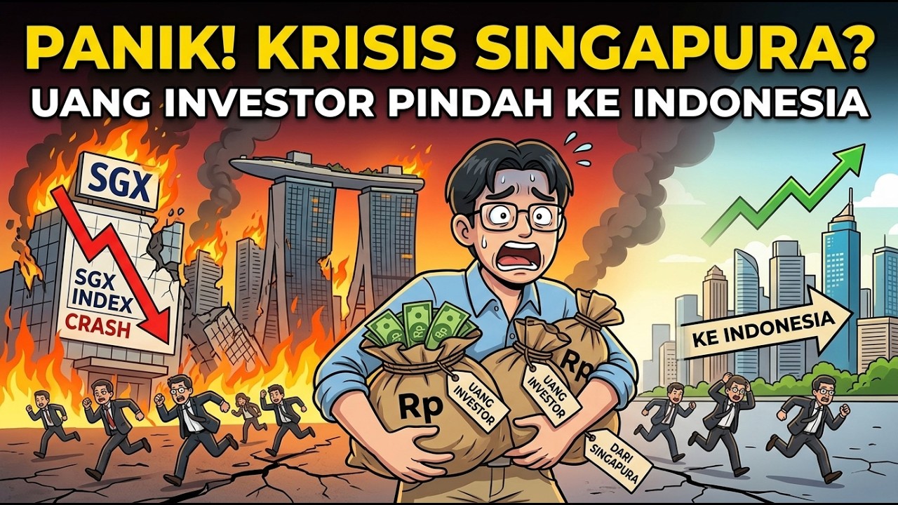 PANIK!! KRISIS TERBESAR SINGAPURA: Uang Kabur, Miliarder Pindah ke INDONESIA!?