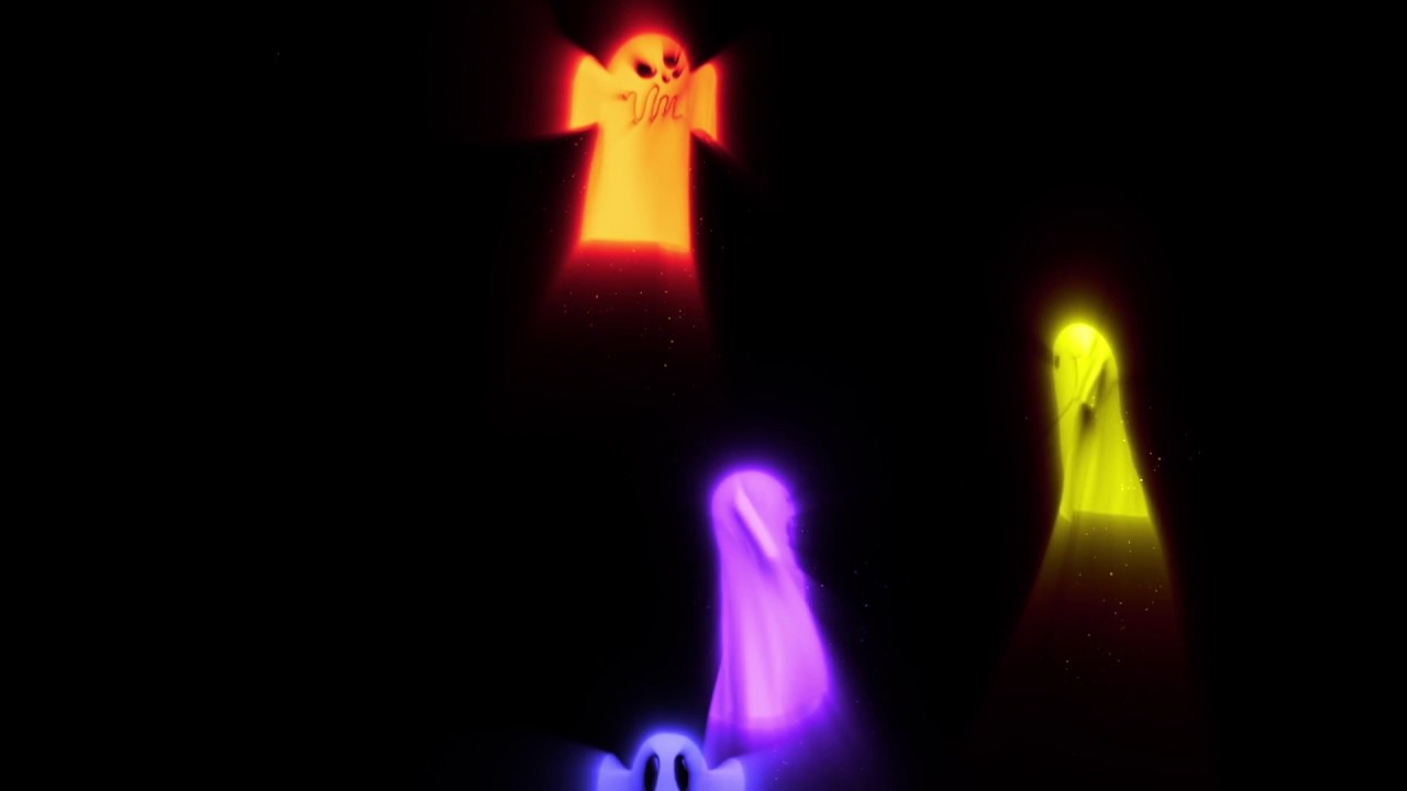 Halloween Kid Friendly Ghost Projection YouTube