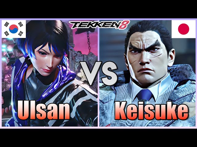 Tekken 8  ▰  KDF Ulsan (#1 Reina) Vs Keisuke (#1 Kazuya) ▰  Epic Ranked Matches! class=