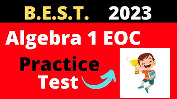 Algebra 1 EOC BEST Standards 2023 - SuperMath4U