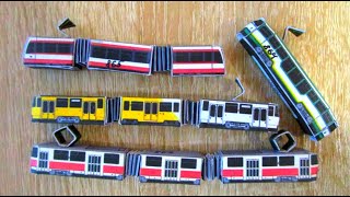 Новые бумажные трамваи by Tram Miniature 16,199 views 1 year ago 2 minutes, 31 seconds