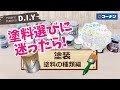 【コーナン】塗装（塗料の種類）【DIY】