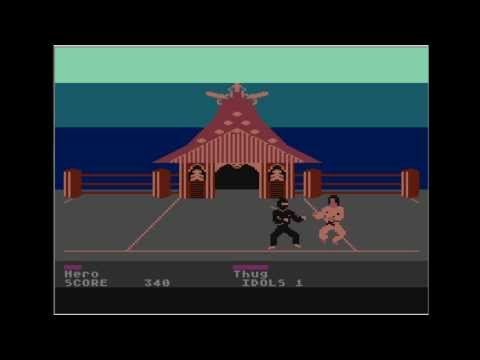 RetroTone Atari 800XL Ninja 1986