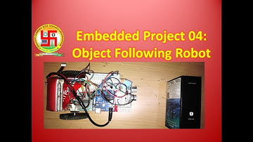Emb. Proj. 04: Object Following Robot using Ultrasonic Sensor