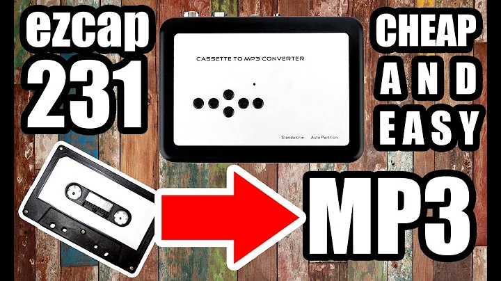 ezCap 231 | Cheap Cassette Tape to MP3 | Unboxing, Preparation, Testing, Audacity Editing & Review