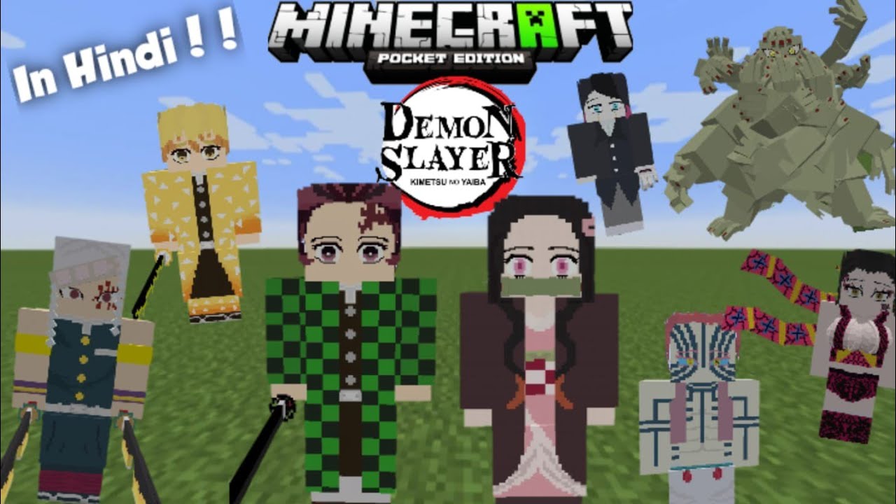 How To Download Demon Slayer Mod For Minecraft Pe 1.18 Demon Slayer