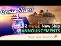 🛳Royal Caribbean and Disney Cruise Lines Amazing New Ships - What is a Mystery Cruise? - Cruise News