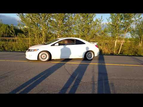 FBO 8th Gen Civic Si Burnout